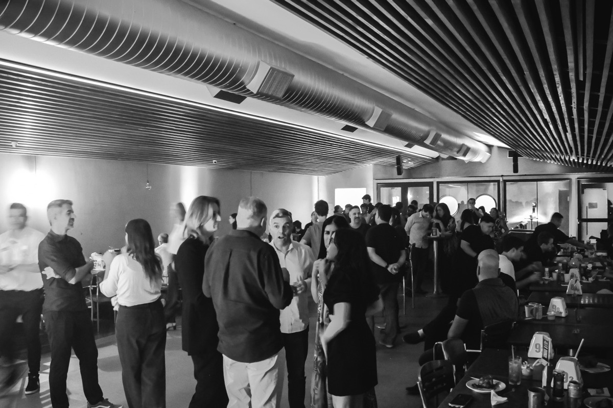 Evento corporativo no salão
