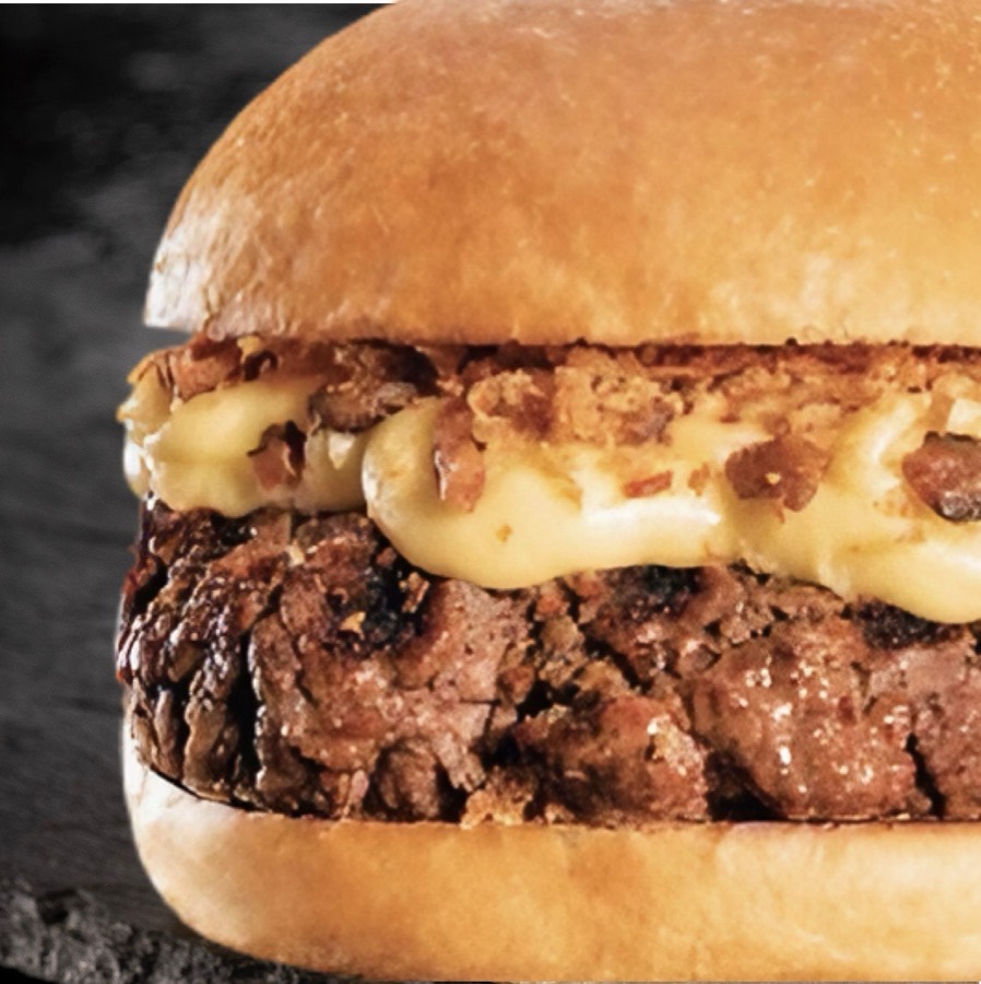 Burger com bacon crush